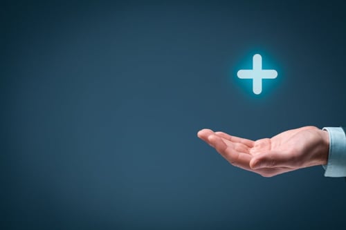 Zorg bieden met een hand