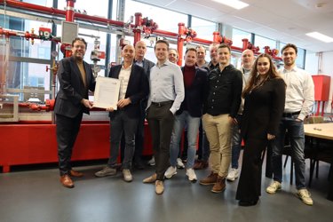 Unica Fire Vision Sprinkler certificaat overhandigen S.jpg