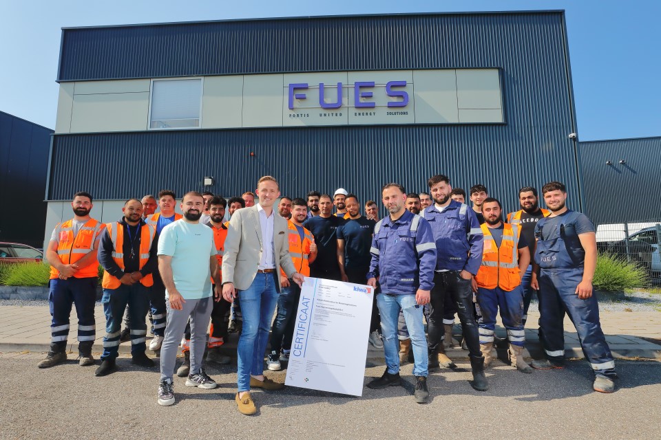 Certificaatuitreiking FUES