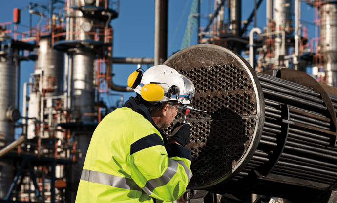 Ackrediterade inspektörer utför besiktningar. 